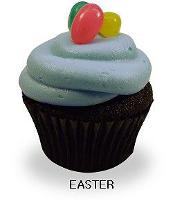 Easter Cupcake Toronto Cupcakes Easter cupcake with a variety of colours and decorations
