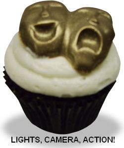 Toronto Intl Film Festival Toronto Cupcakes TIFF cupcake - A special edition cupcake for the Toronto International Film Festival