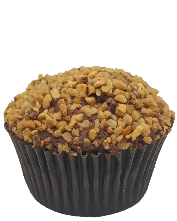 Chocolate Hazelnut Cupcake Toronto Cupcakes Chocolate Hazelnut cupcake topped with chocolate ganache and caramelized hazelnuts