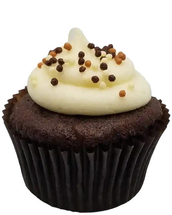 Chocolate Toffee Cupcake Toronto Cupcakes Chocolate Toffee cupcake with English toffee and ganache